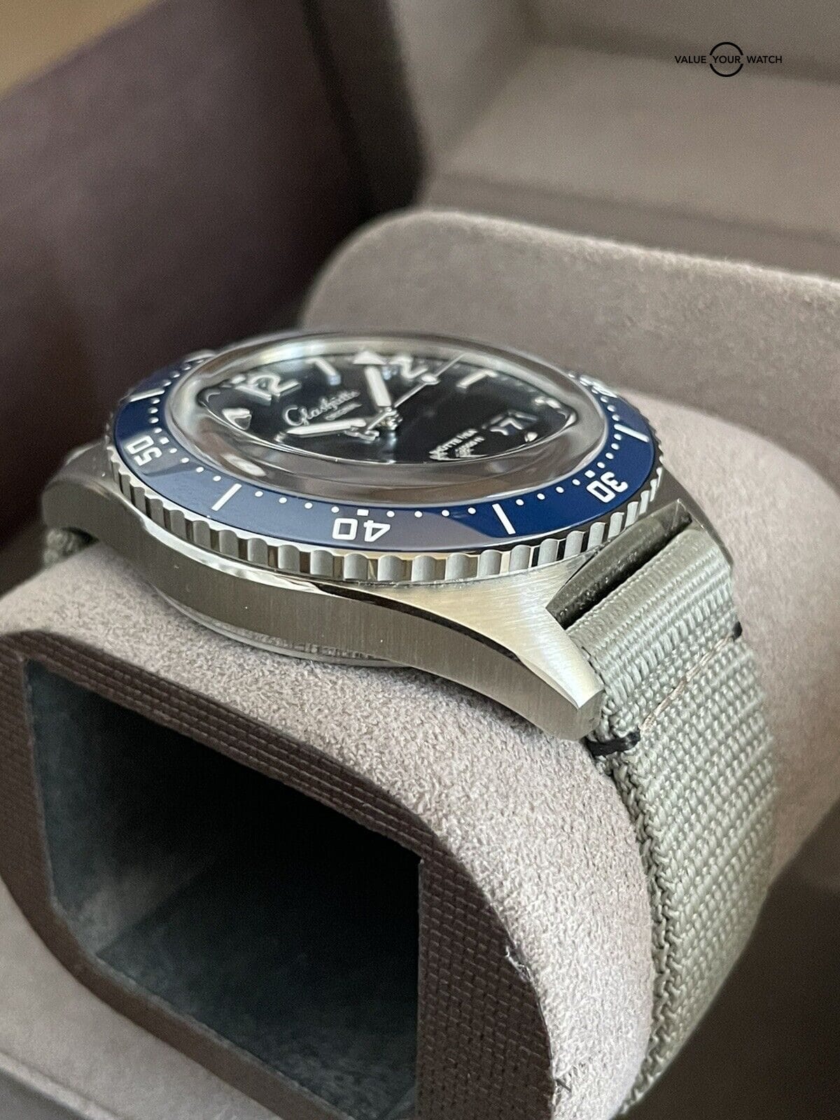 Glashutte Original SeaQ Panorama Date Blue 1-36-13-02-81034 - COMPLETE 2022 SET - Image 11