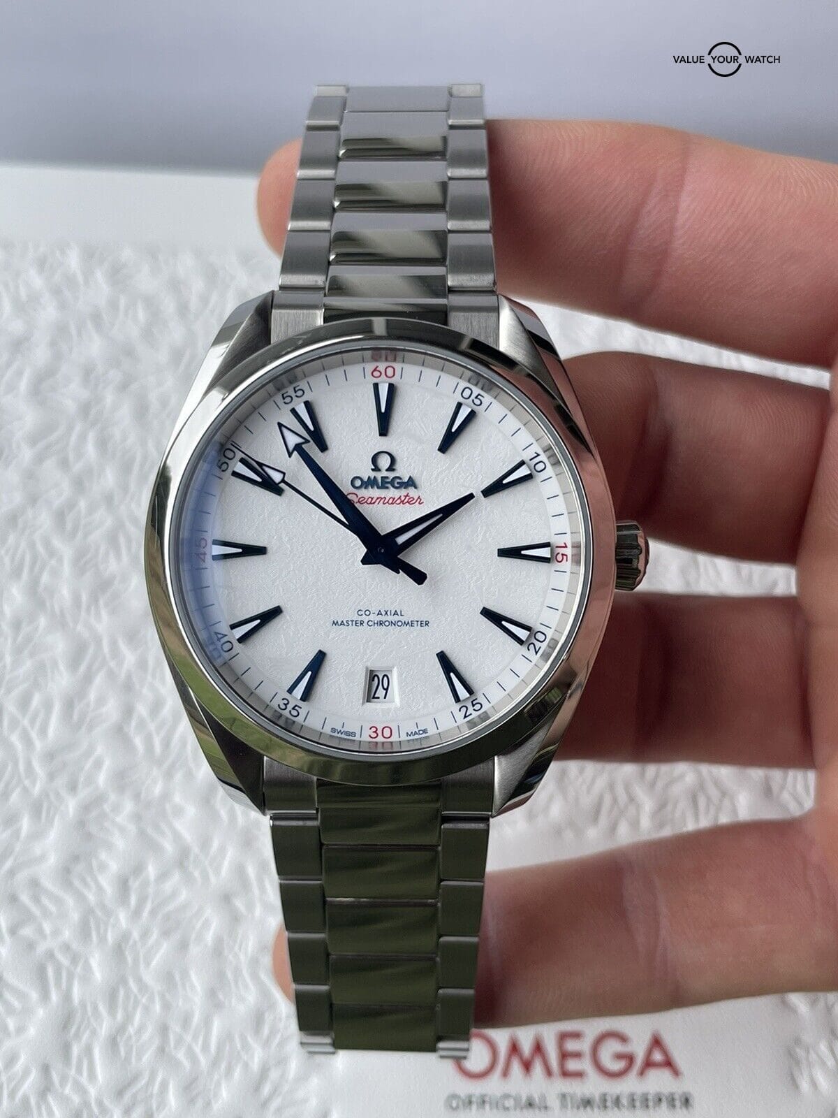 Omega Seamaster Aquaterra 2022 Beijing Olympic Edition 522.10.41.21.04.001 - Image 5