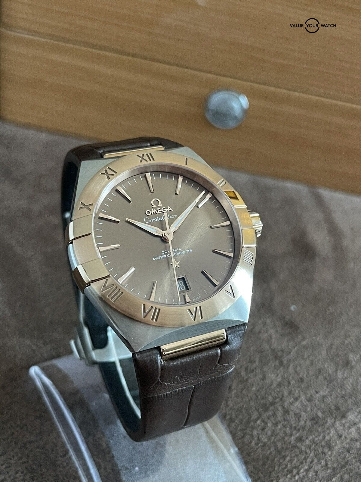 Omega Constellation Sedna Gold and Steel 39mm 131.23.39.20.13.001 COMPLETE SET - Image 6