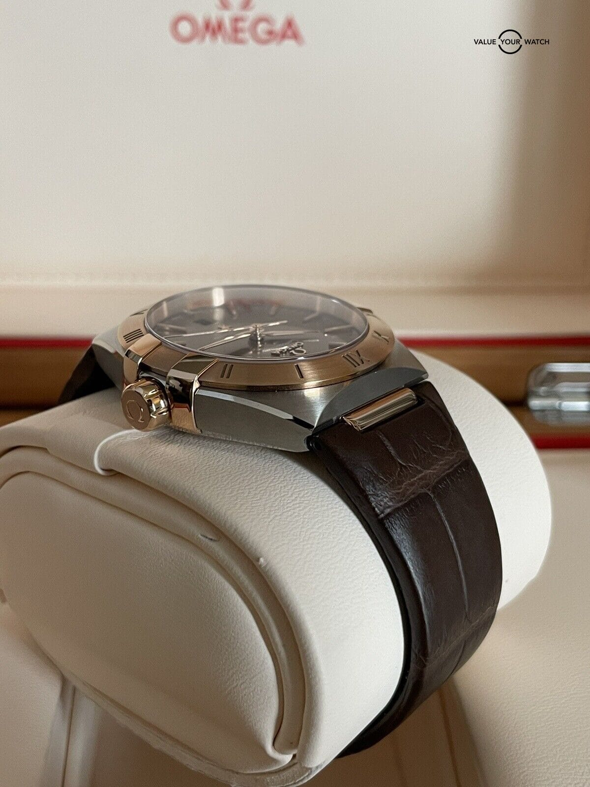 Omega Constellation Sedna Gold and Steel 39mm 131.23.39.20.13.001 COMPLETE SET - Image 8