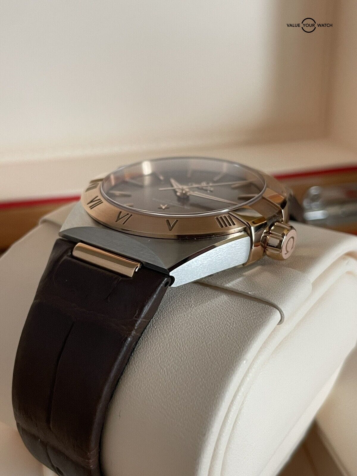 Omega Constellation Sedna Gold and Steel 39mm 131.23.39.20.13.001 COMPLETE SET - Image 9