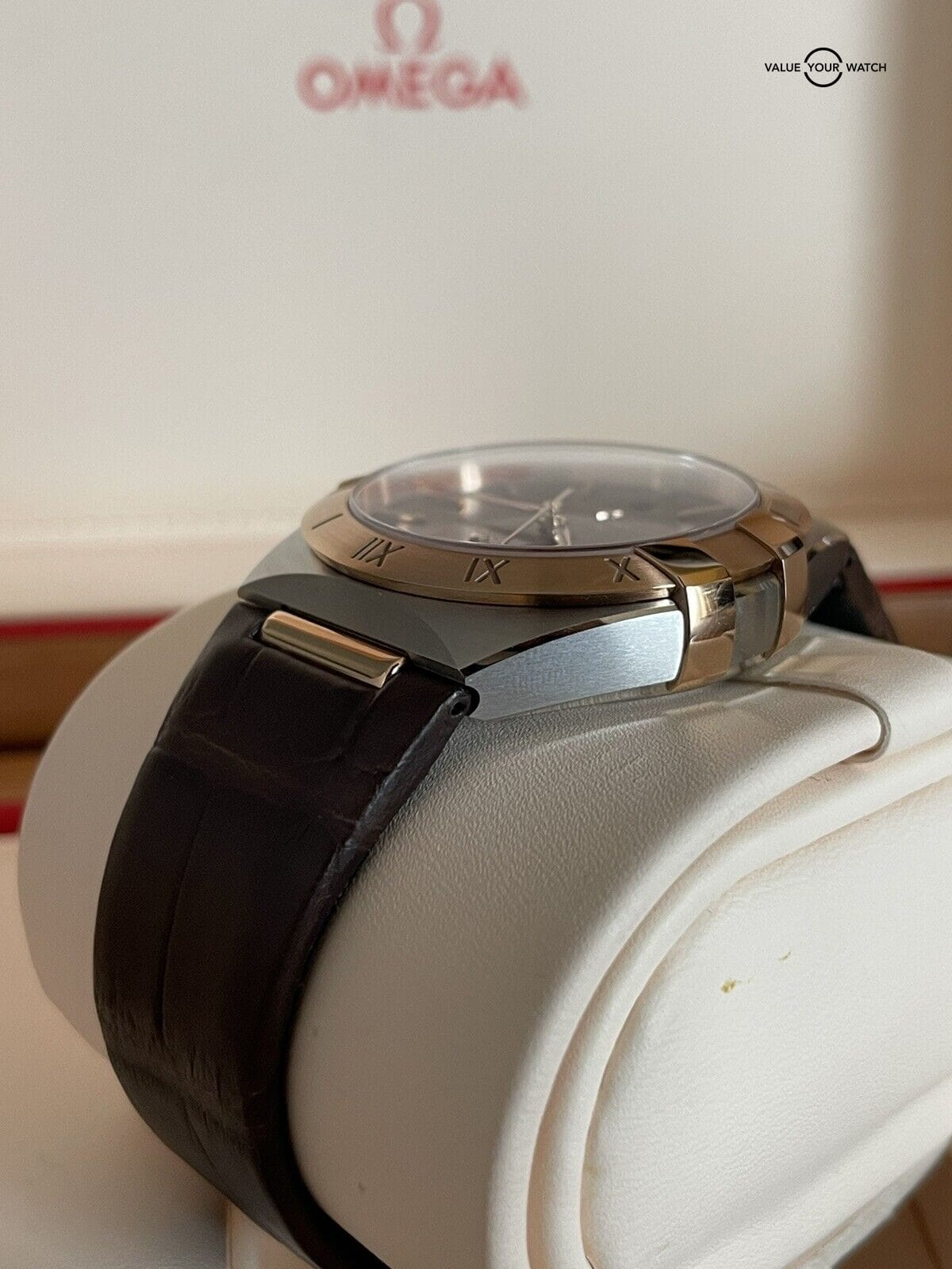 Omega Constellation Sedna Gold and Steel 39mm 131.23.39.20.13.001 COMPLETE SET - Image 10