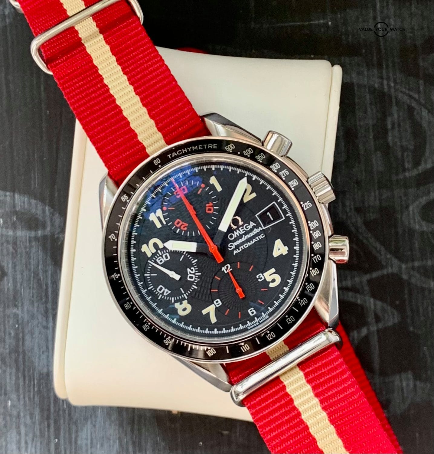STUNNING!!! Omega Speedmaster Reduced Japanese SE 3513.53.00 - Image 3