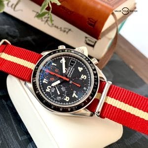 STUNNING!!! Omega Speedmaster Reduced Japanese SE 3513.53.00