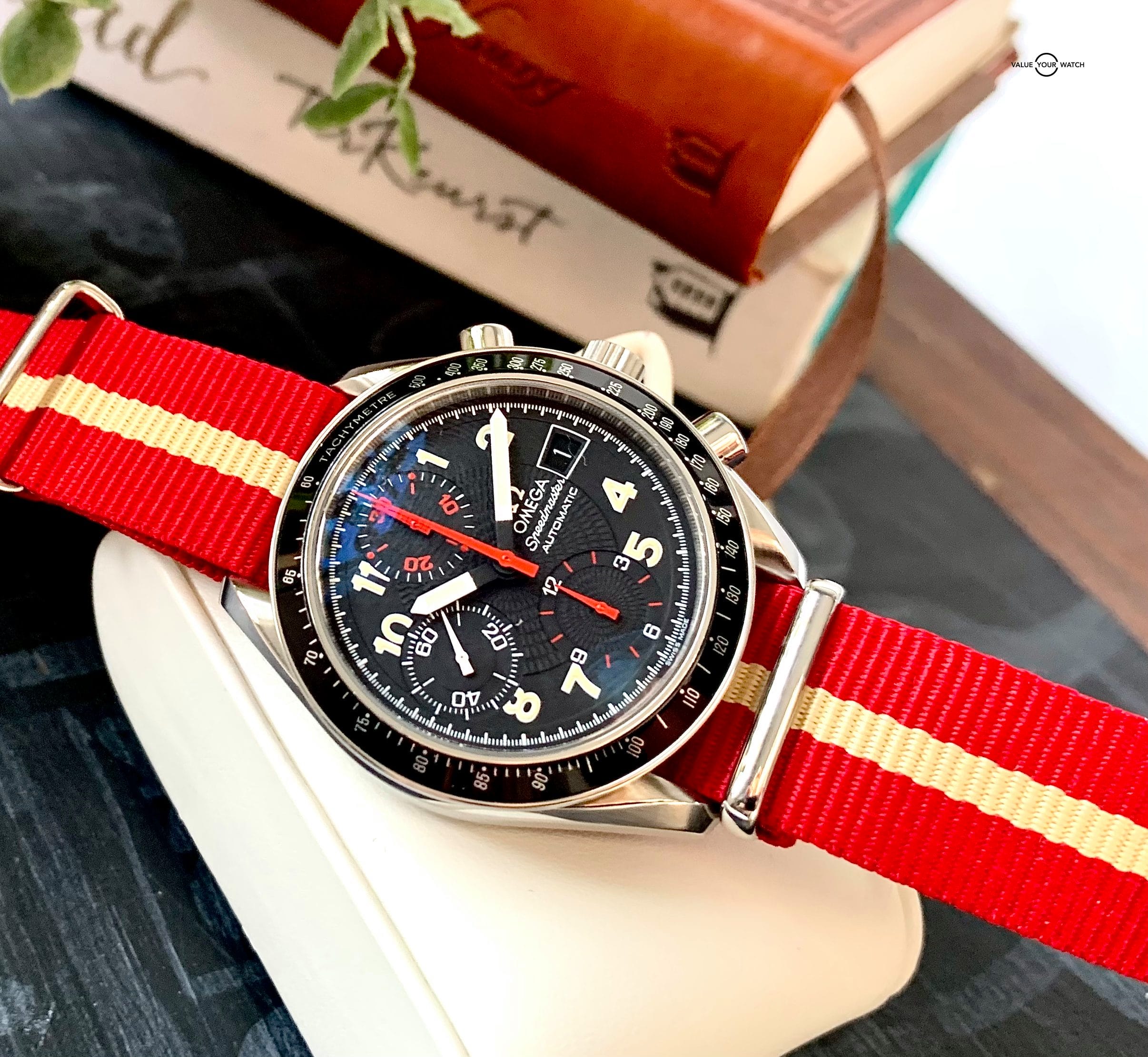 STUNNING Omega Speedmaster Reduced Japanese SE 3513.53.00