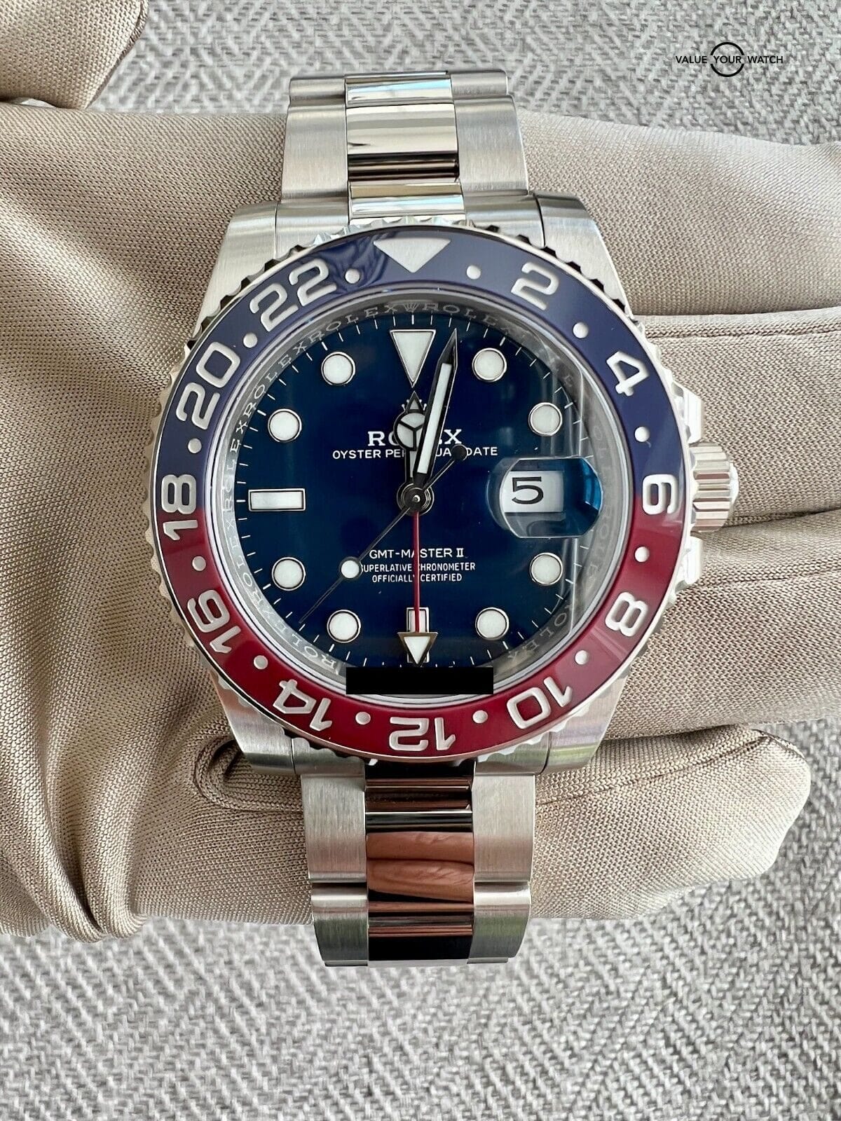 Rolex GMT-Master II White Gold "Pepsi" Brand New 2022 Complete Set 126719BLRO