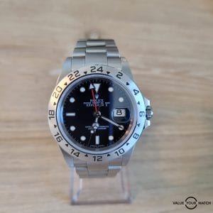 Rolex Explorer II Mens Black Dial Automatic Watch 16570