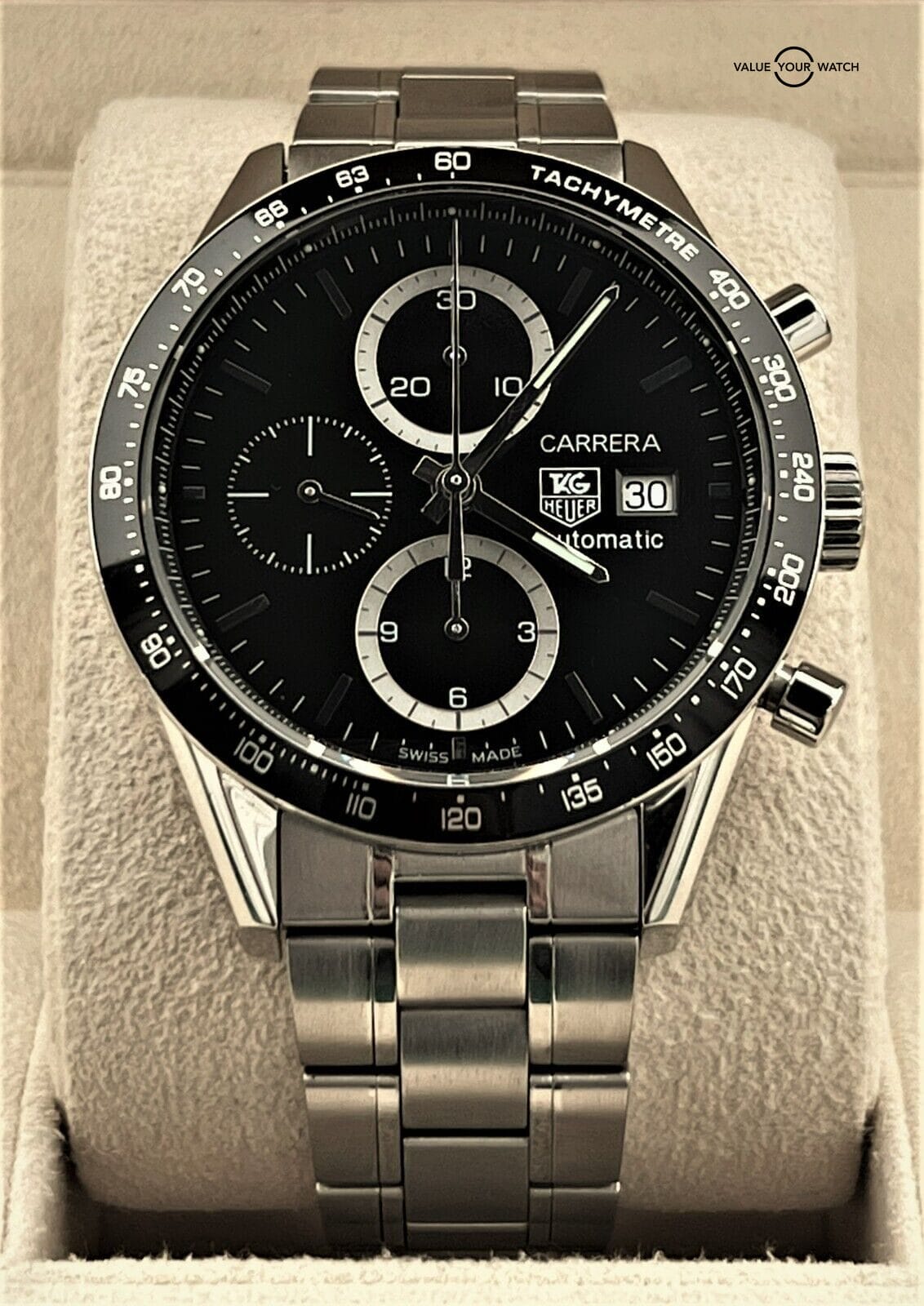 Tag Heuer Carrera Chronograph 41mm Stainless Steel CV2010.BA0786