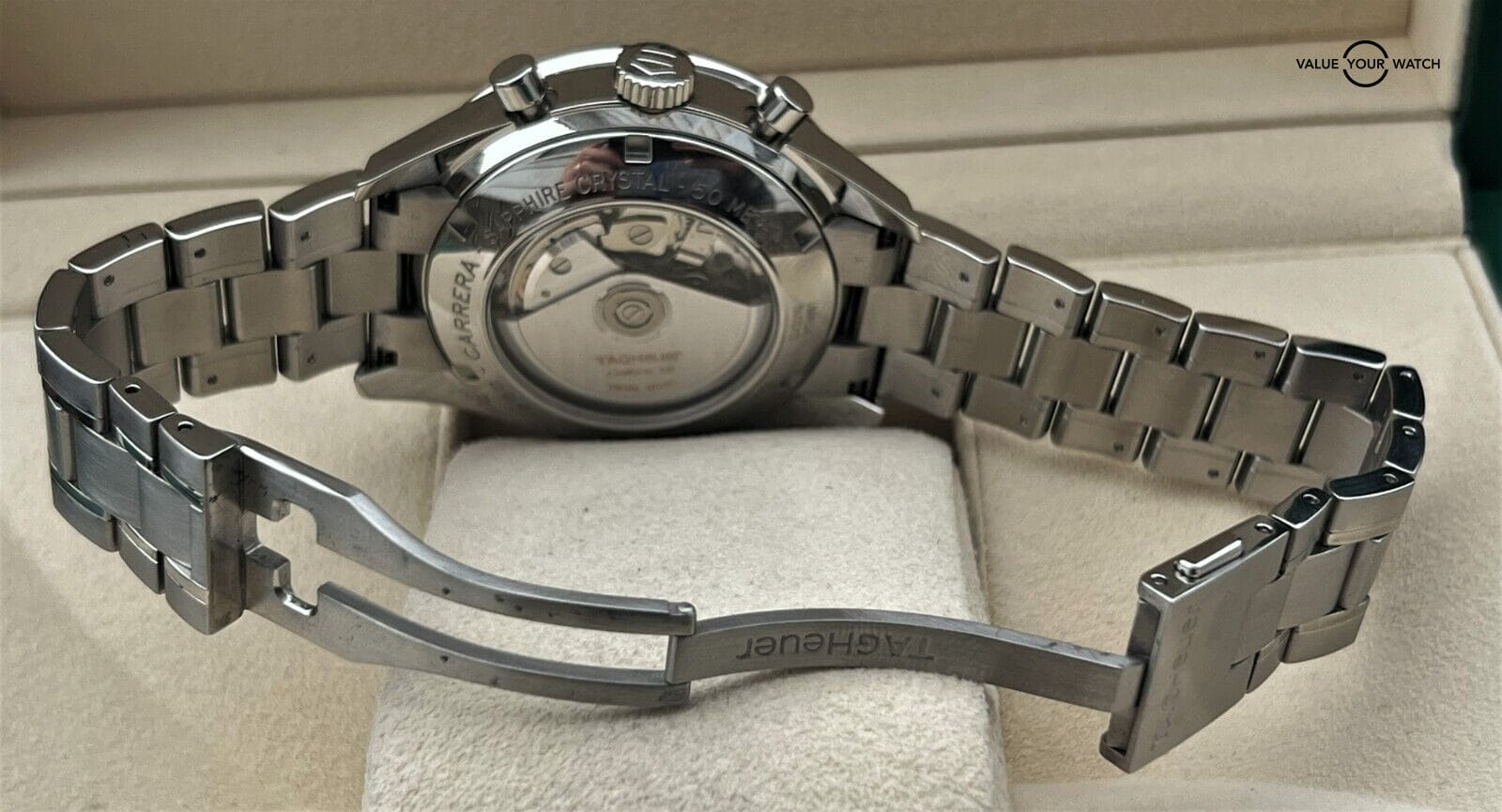 Tag Heuer Carrera Chronograph 41mm Stainless Steel CV2010.BA0786 - Image 5