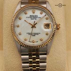 Rolex Tudor Oyster Date Prince 75203 Two Tone Quickset