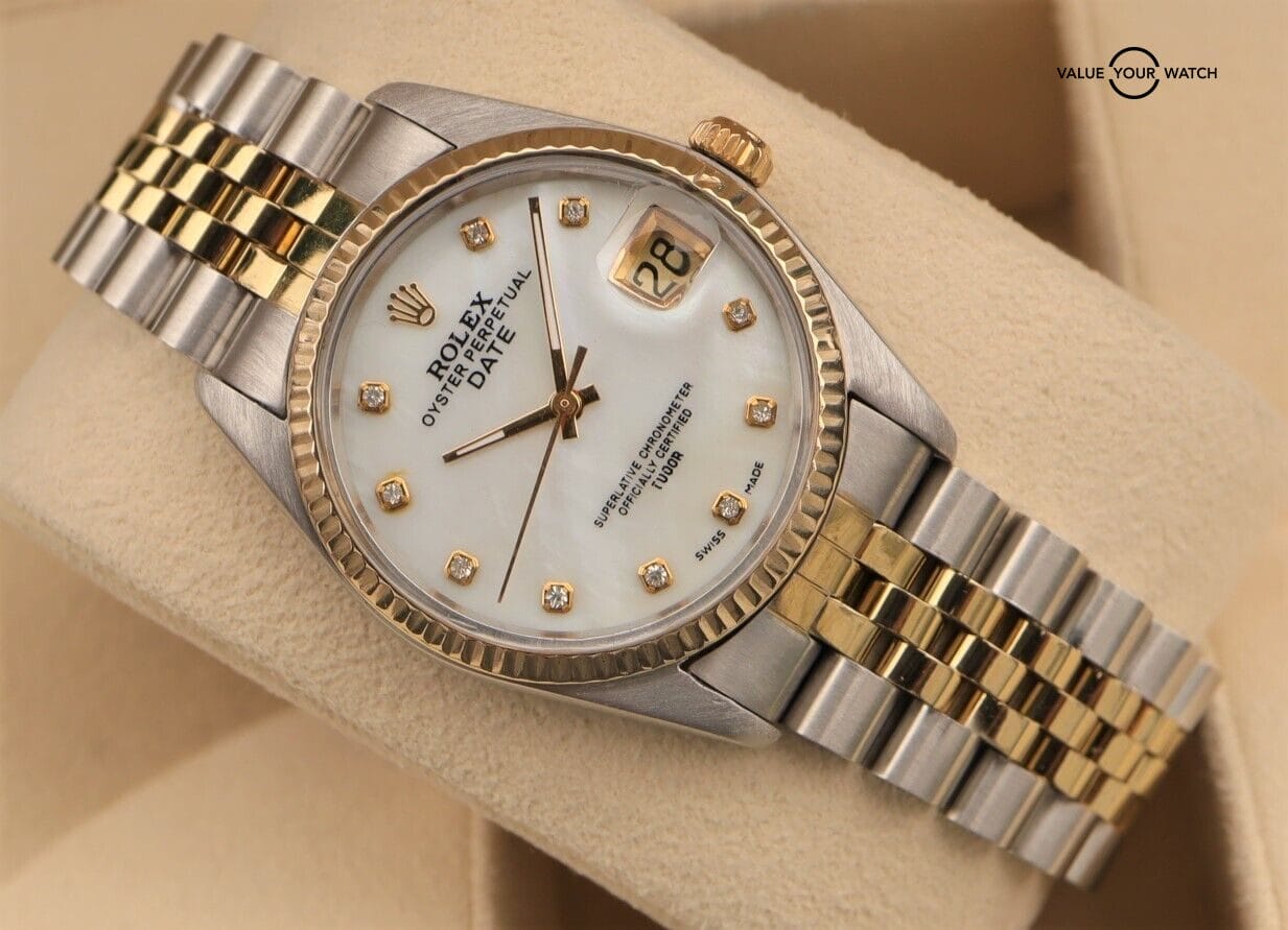 Rolex Tudor Oyster Date Prince 75203 Two Tone Quickset - Image 4