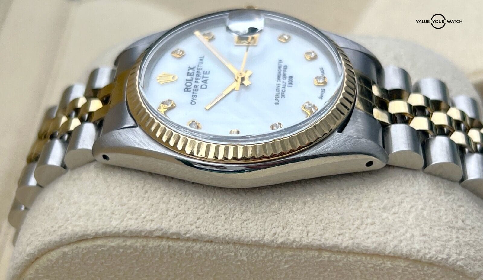 Rolex Tudor Oyster Date Prince 75203 Two Tone Quickset - Image 8