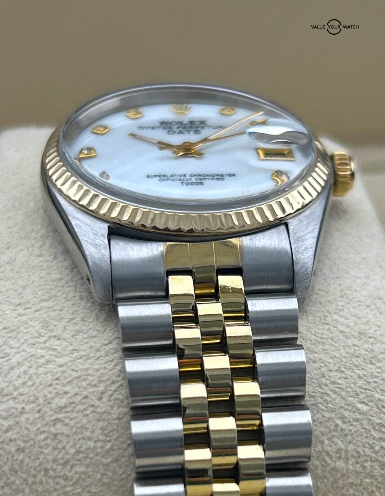 Rolex Tudor Oyster Date Prince 75203 Two Tone Quickset - Image 9