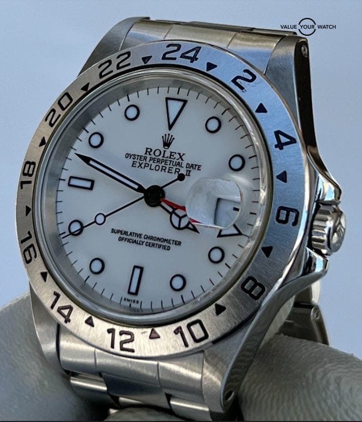 1999 ROLEX EXPLORER II 16570 POLAR. SERVICED. - Image 3