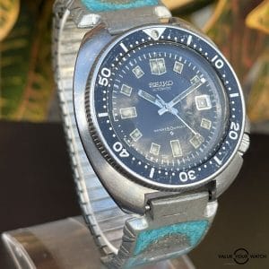 Seiko 6105-8119 Diver Watch Uemura Model Cpt. Willard Cal. 6105B Estate Sale