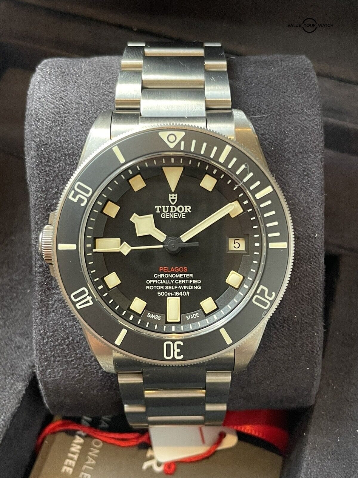TUDOR Pelagos Chronometer LHD 42mm Mens Dive Watch - 25610TNL - Image 8