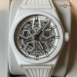 Zenith Defy Classic 41mm White Ceramic Skeleton Dial ref. 49.9002.670/01.R792