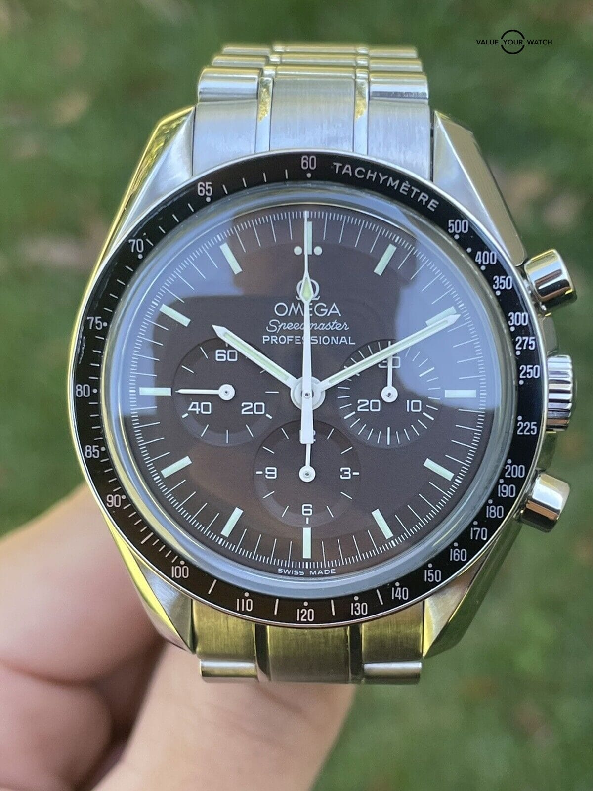 OMEGA Speedmaster Professional Moonwatch Sapphire Brown Dial 311.30.42.30.13.001