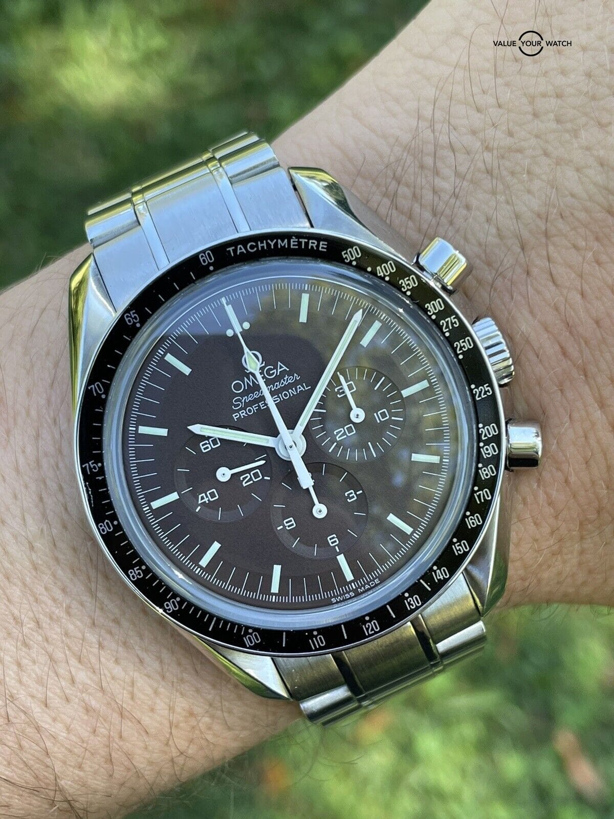 OMEGA Speedmaster Professional Moonwatch Sapphire Brown Dial 311.30.42.30.13.001 - Image 9