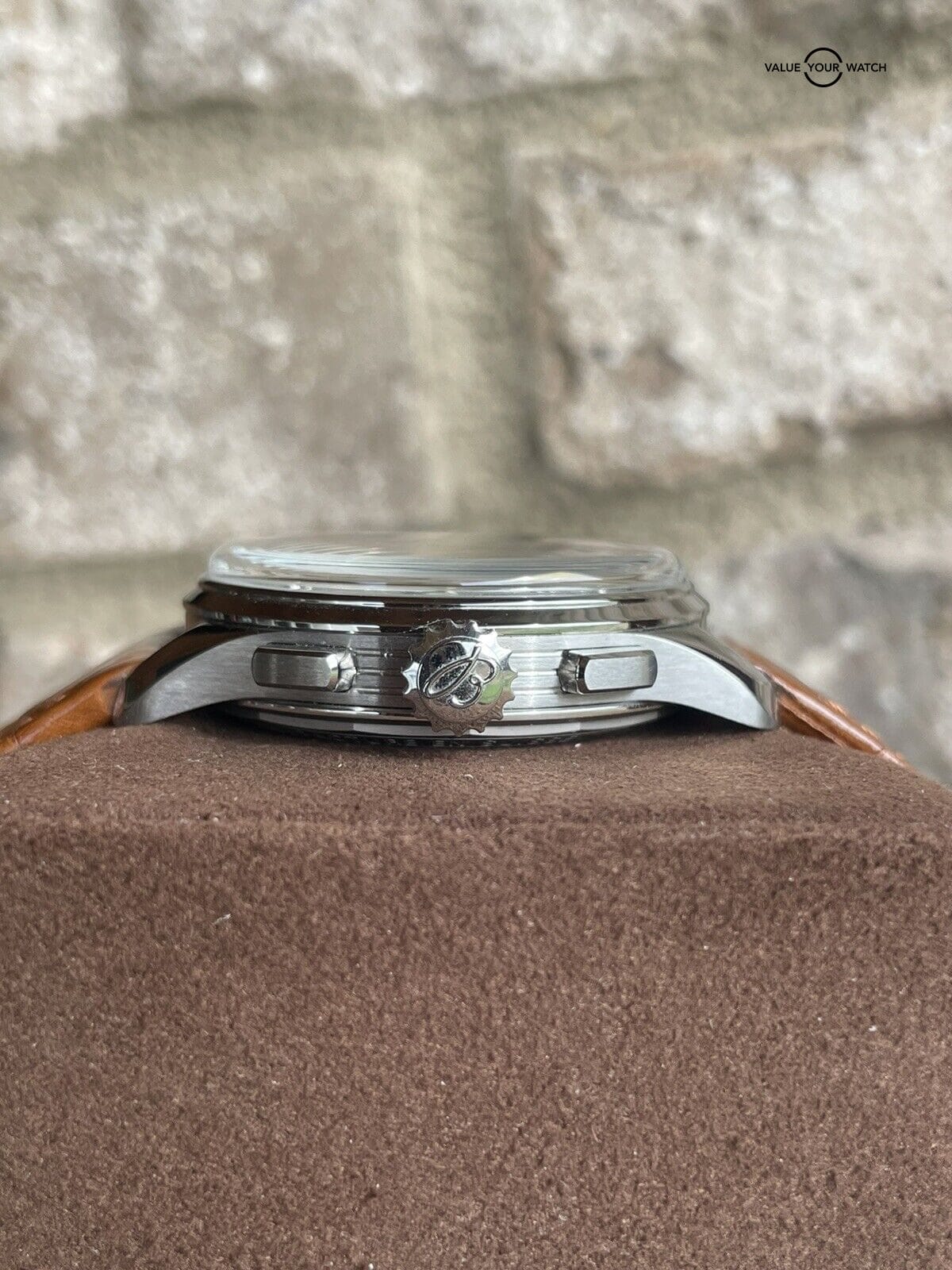 Breitling Premier B09 40 Pistachio Green Dial Manual Wind Chronograph AB0930 - Image 6