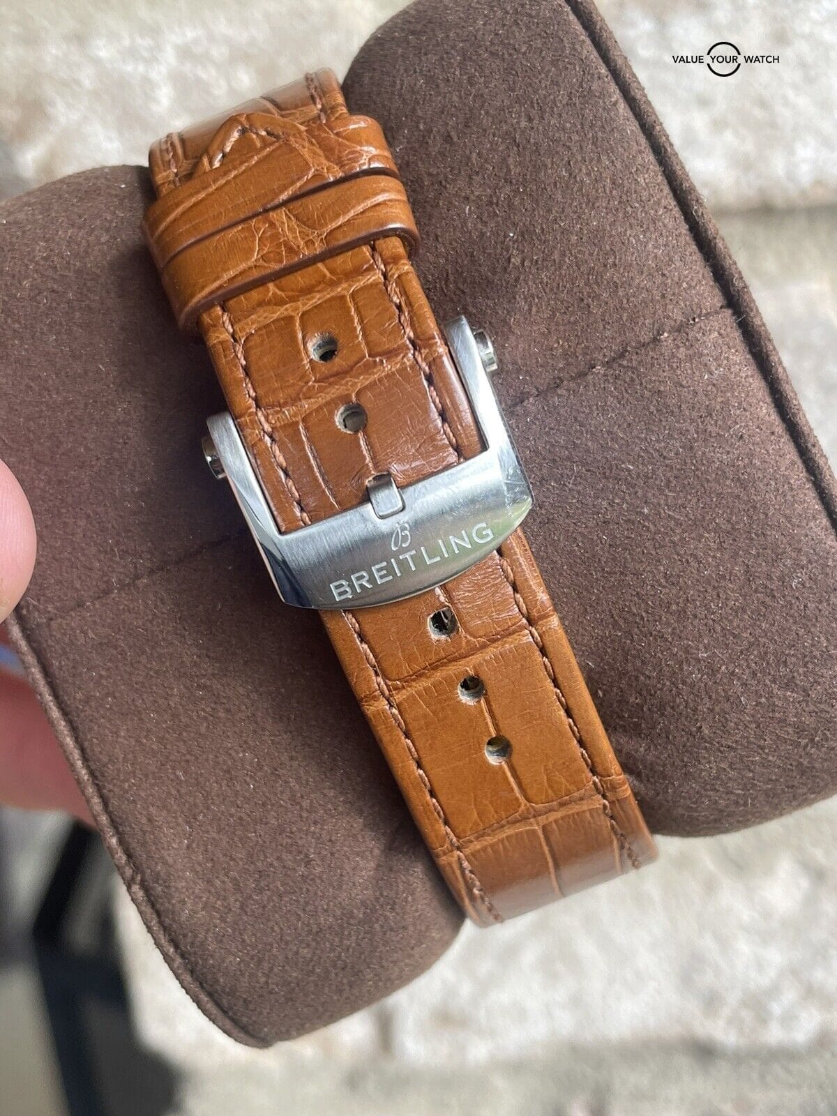 Breitling Premier B09 40 Pistachio Green Dial Manual Wind Chronograph AB0930 - Image 8