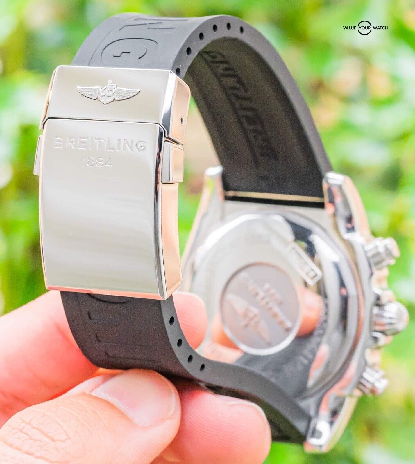 Breitling Chronomat 44 Carbon Fiber B01 Boxes Papers Special Edition AB0110 Value Your Watch