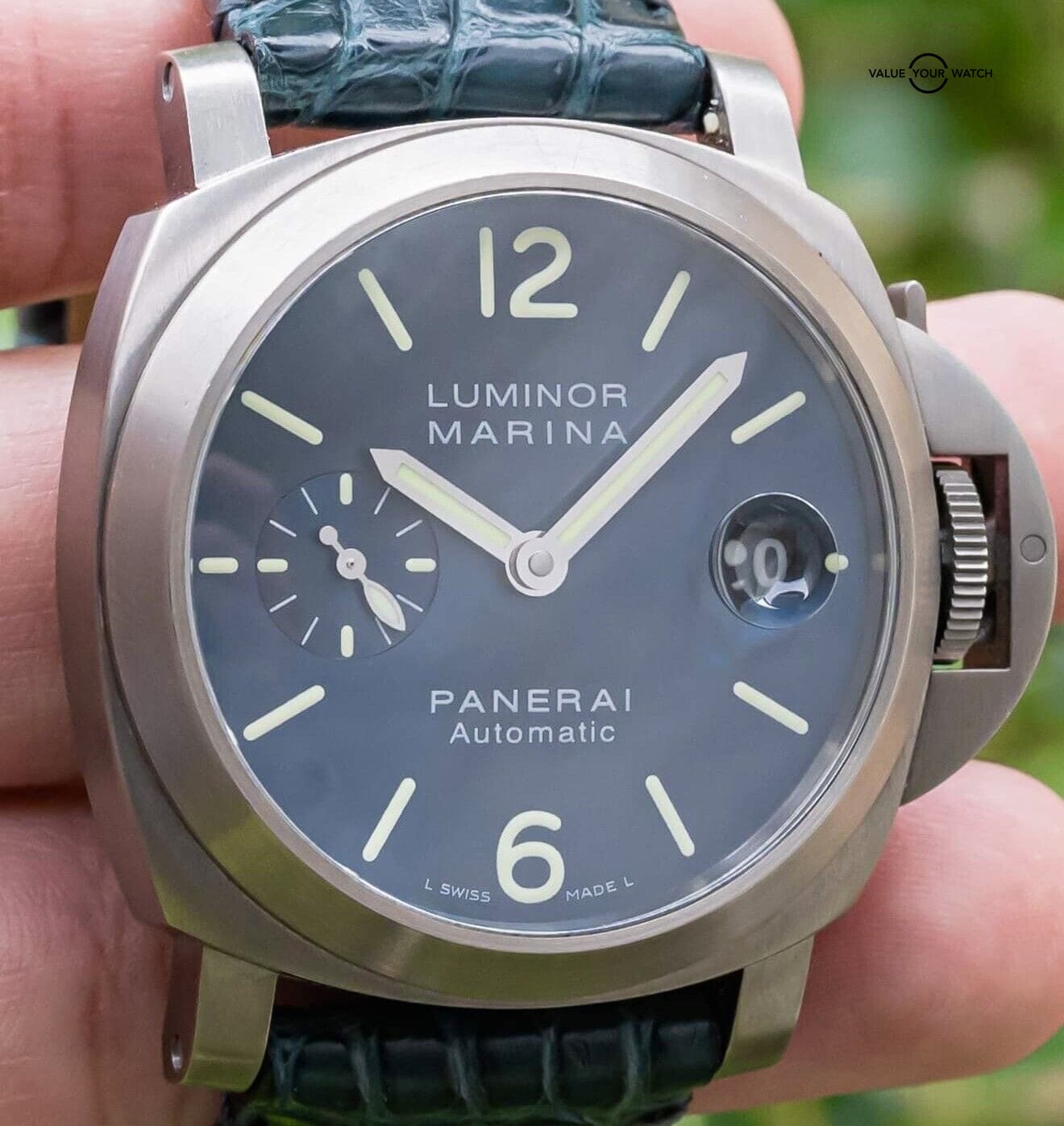 Panerai 282 Luminor Marina Blue Limited Edition of 250 Deploy