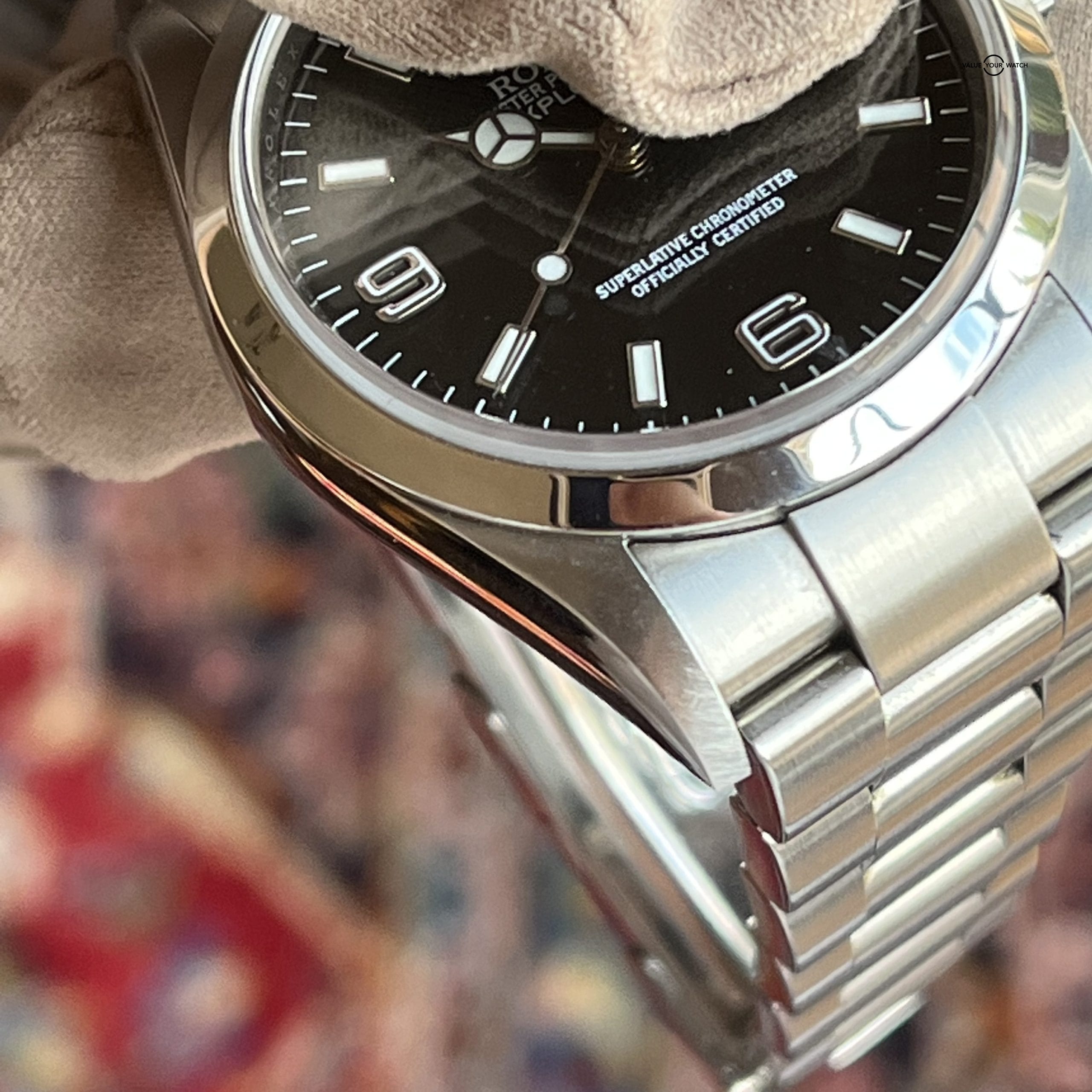 2008 36mm Rolex Explorer I 114270 Complete Set Box/Papers - Image 10