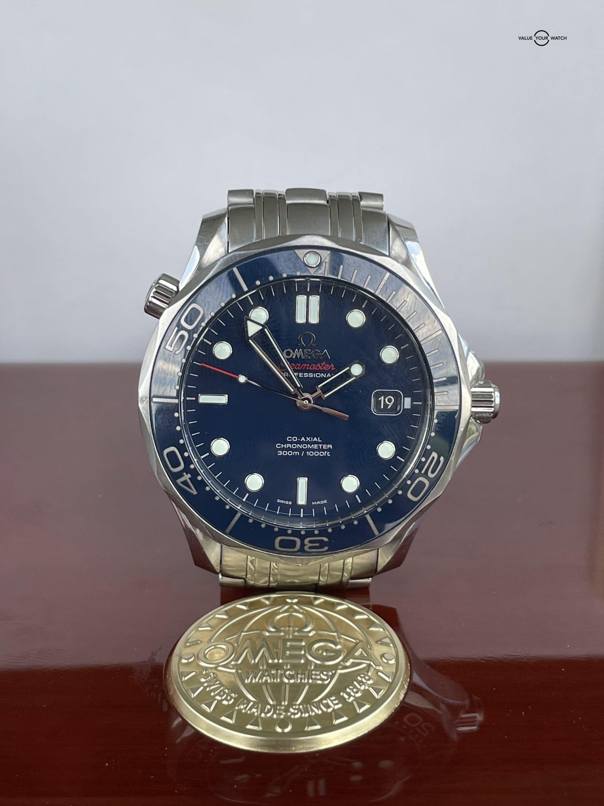 Omega Seamaster 300m Coaxial Blue Ceramic 41mm Diver