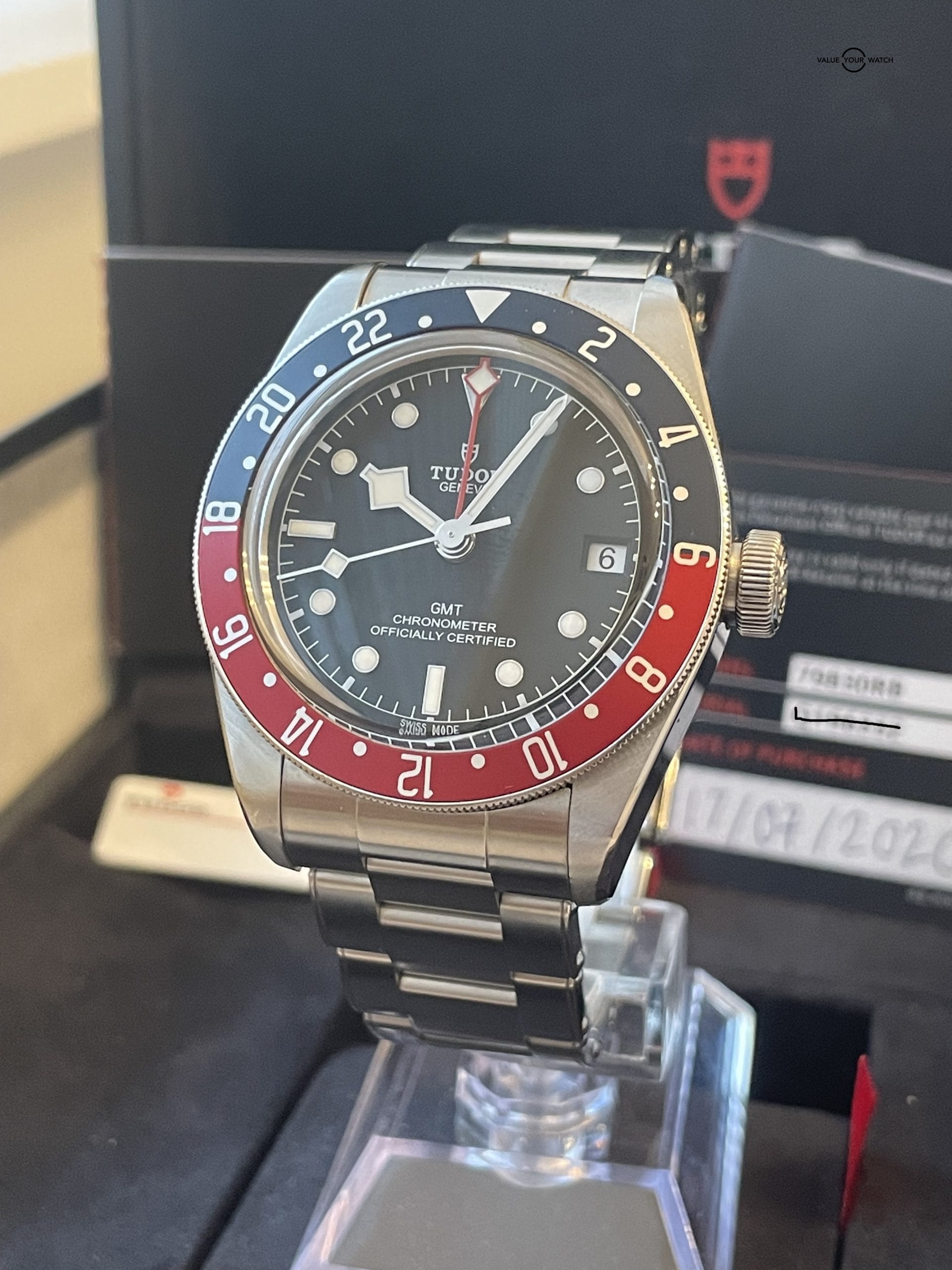 Tudor Black Bay GMT Pepsi 41mm