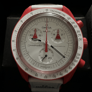 Swatch x Omega Bioceramic Moonswatch Mission To Mars