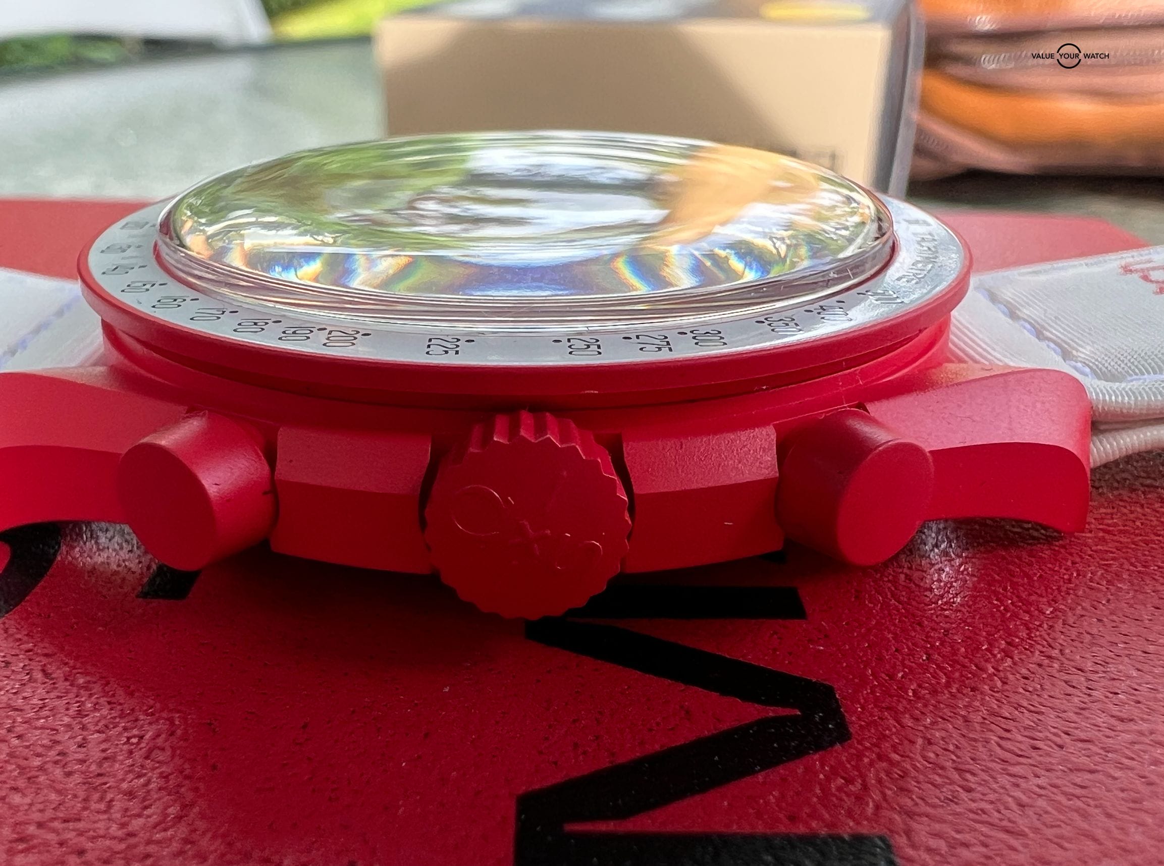 Swatch x Omega Bioceramic Moonswatch Mission To Mars - Image 4