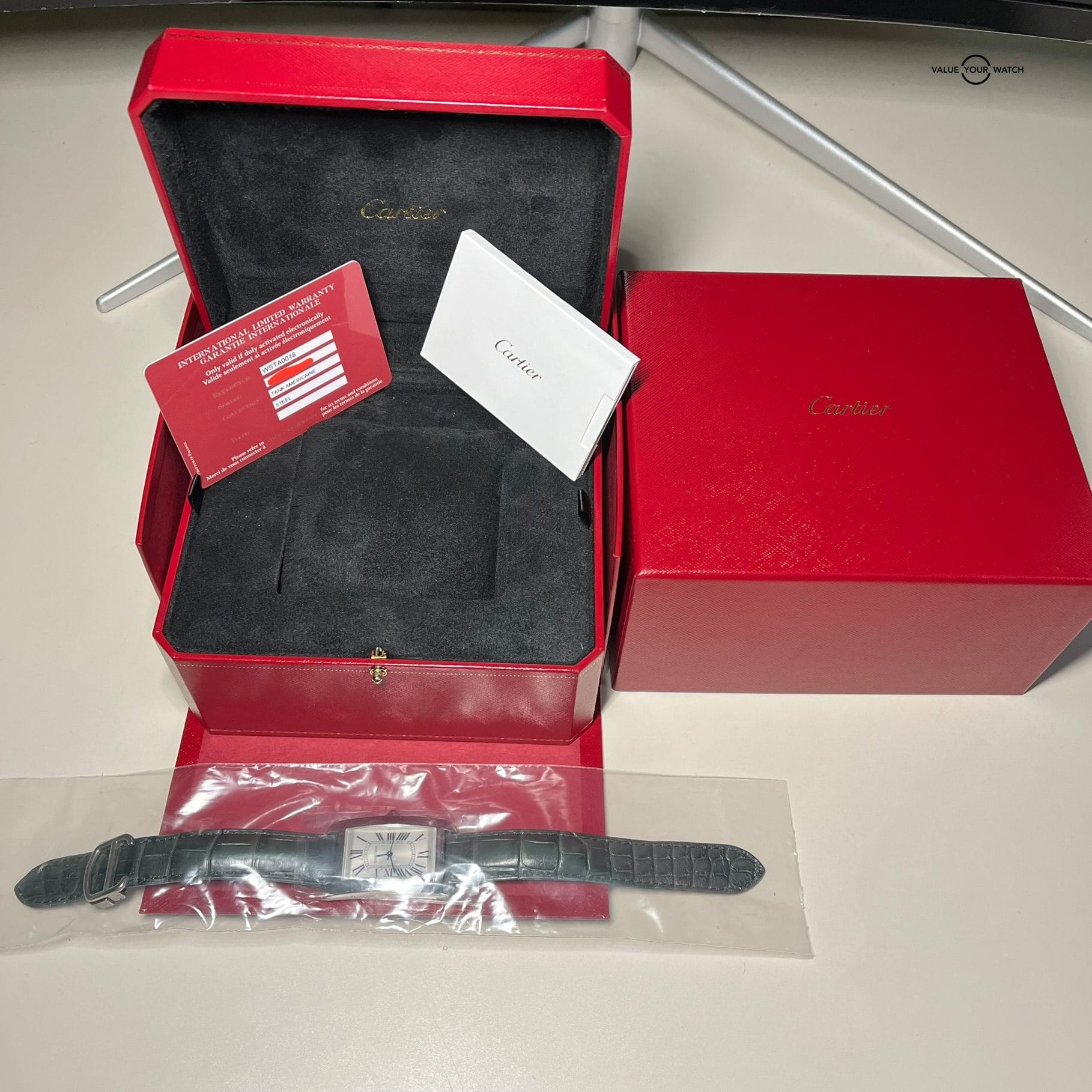 2019 Cartier Tank Americaine Large Automatic Complete Set Box/Papers LIKE-NEW - Image 16