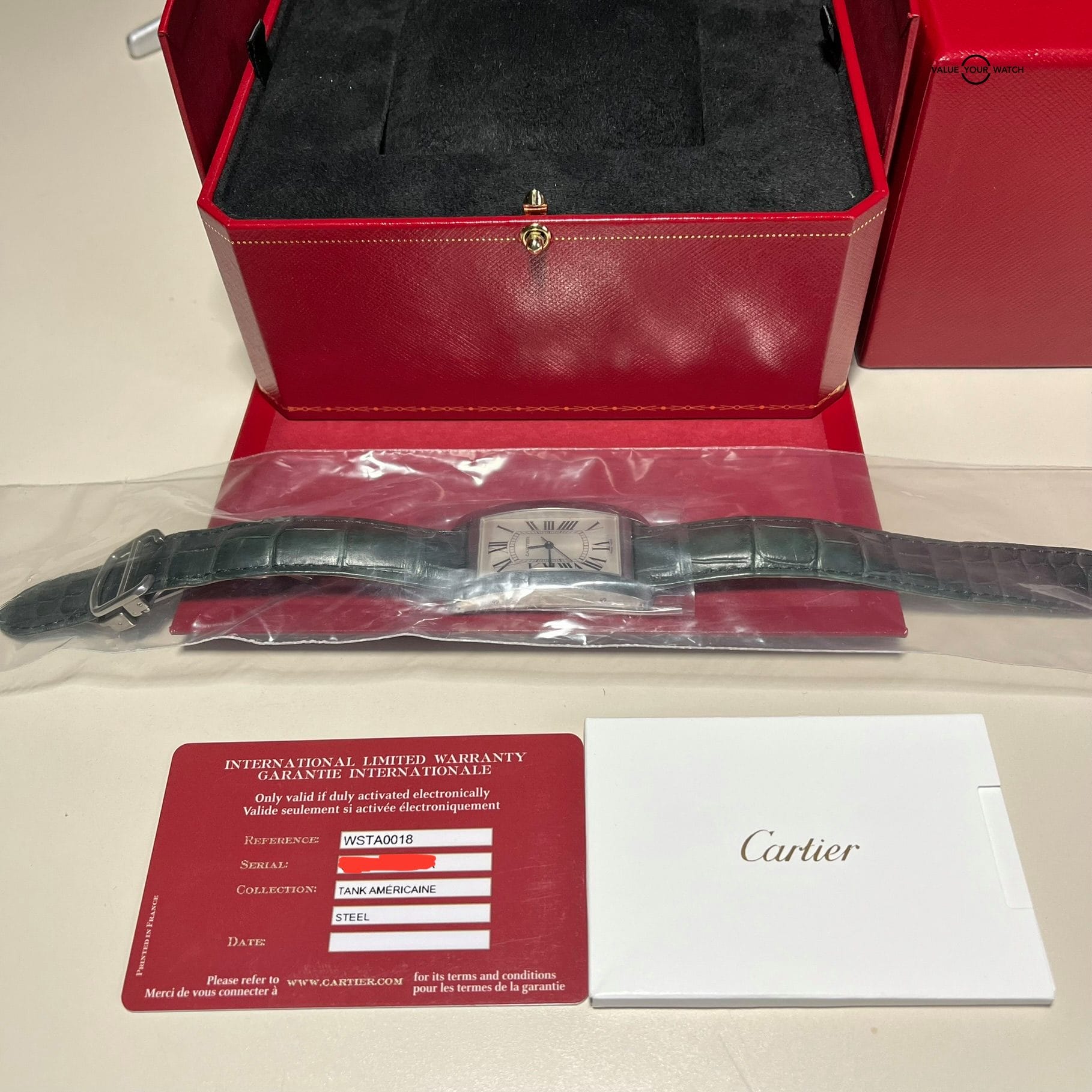 2019 Cartier Tank Americaine Large Automatic Complete Set Box/Papers LIKE-NEW - Image 17