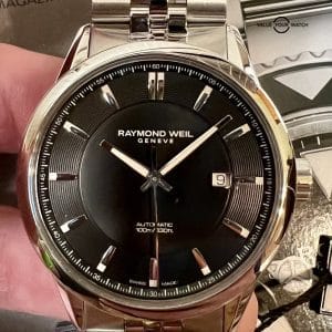 RAYMOND WEIL FREELANCER, AUTOMATIC MOVEMENT, 2731-ST-20001 RETAIL $1775.00