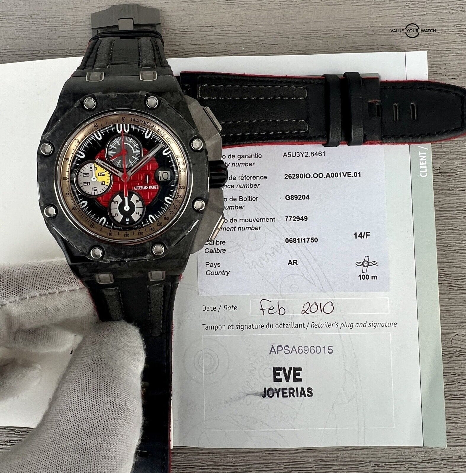 Audemars Piguet Royal Oak Offshore Limited Edition Grand Prix Forged Carbon - Image 3