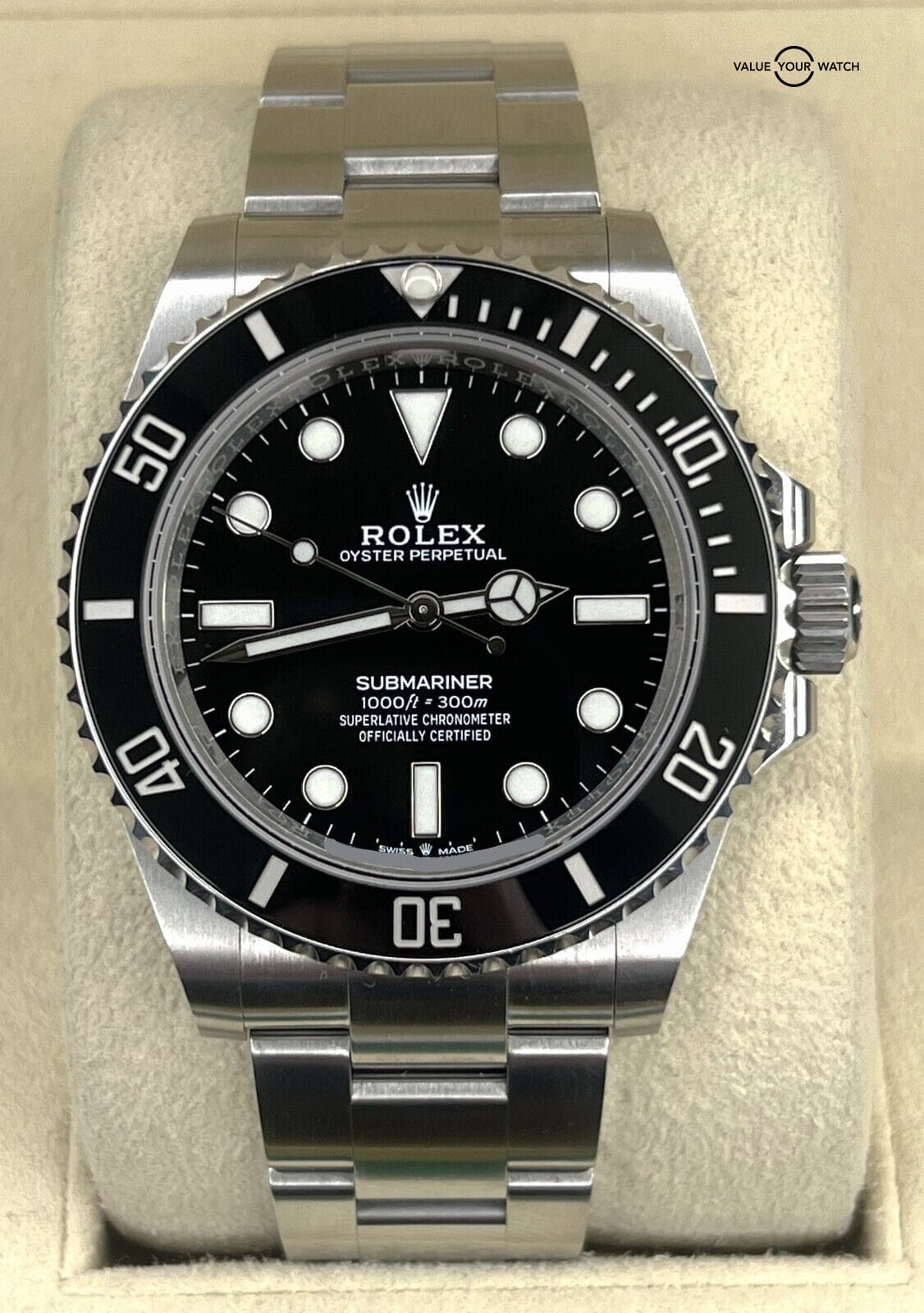 Rolex Submariner No Date 41mm 124060 Black Dial 2020 BOXES/PAPERS! - Image 5