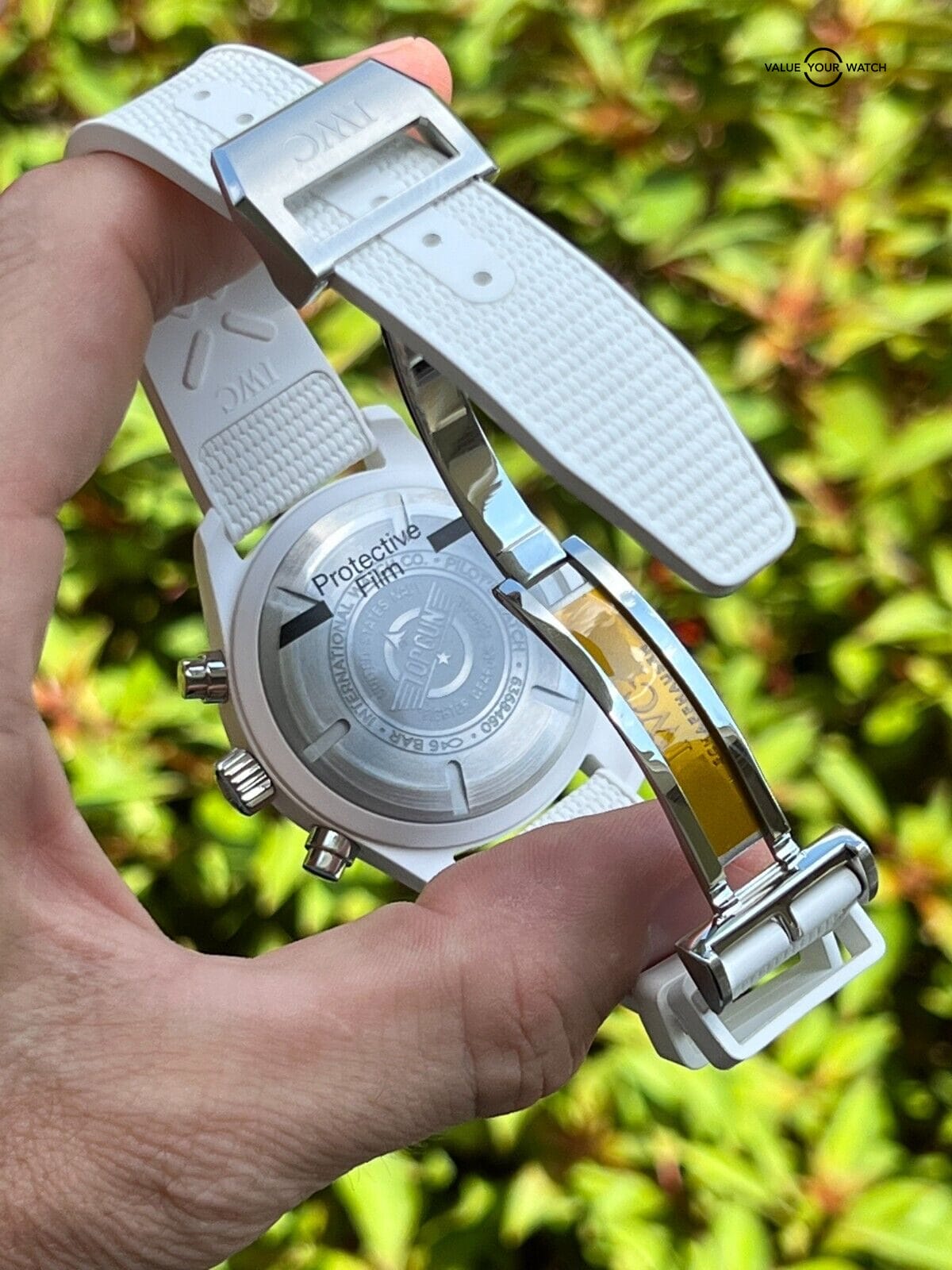 Unworn 2022 IWC Top Gun Lake Tahoe Pilot Chronograph Full Set Limited Edition - Image 5