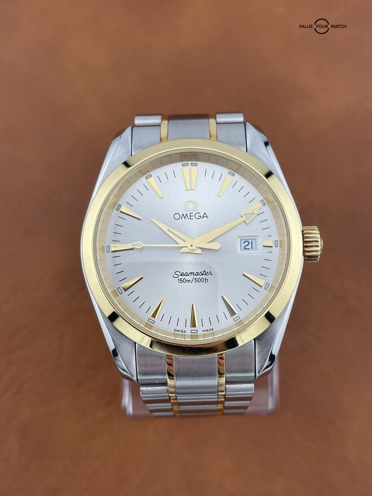 OMEGA Seamaster Aqua Terra 18kt Gold x Steel - 2318.30 Watch Only - Image 8