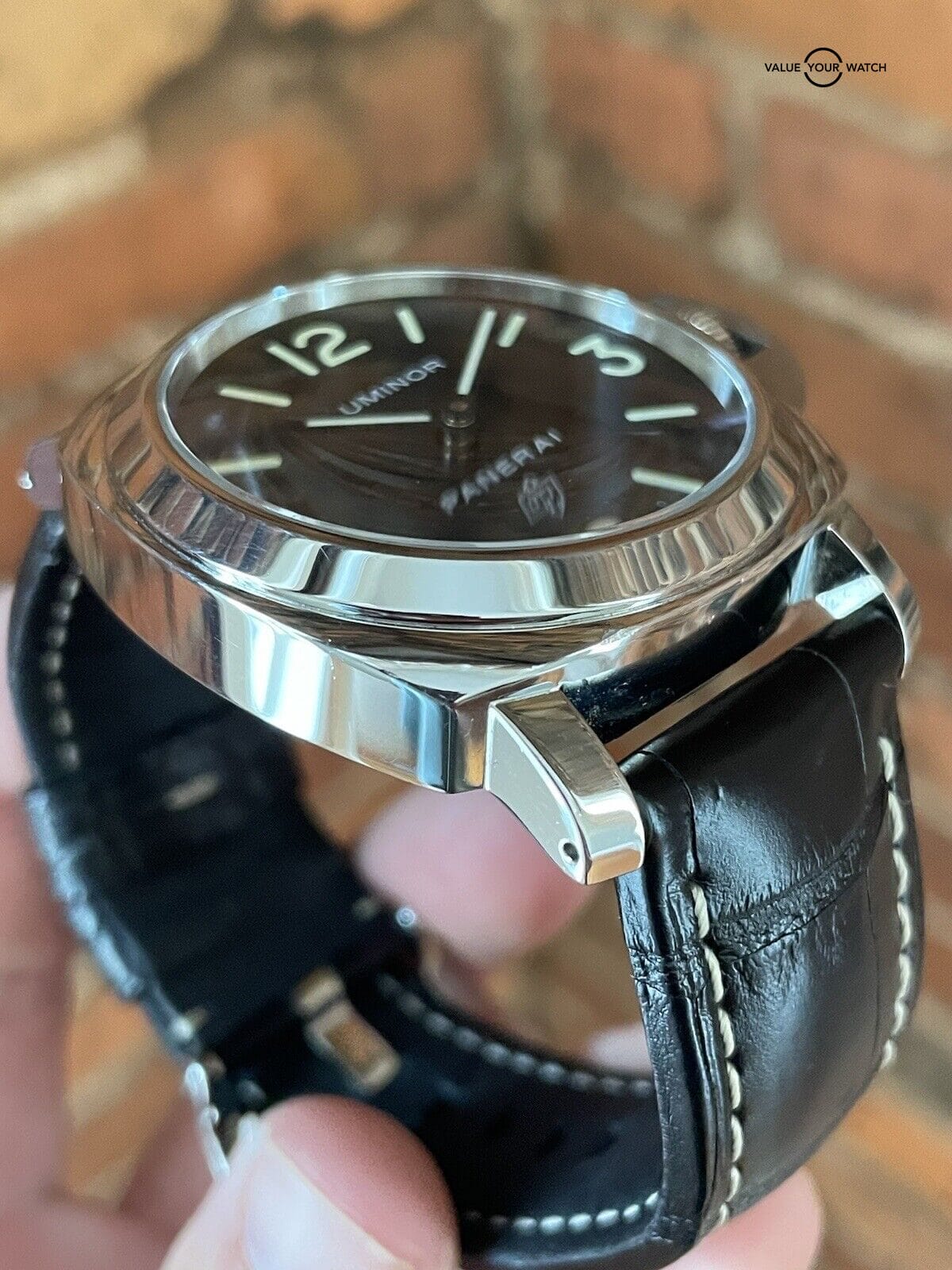 Panerai Luminor Base Logo Pam 1000 Manual Wind Stainless Steel Watch - Image 8