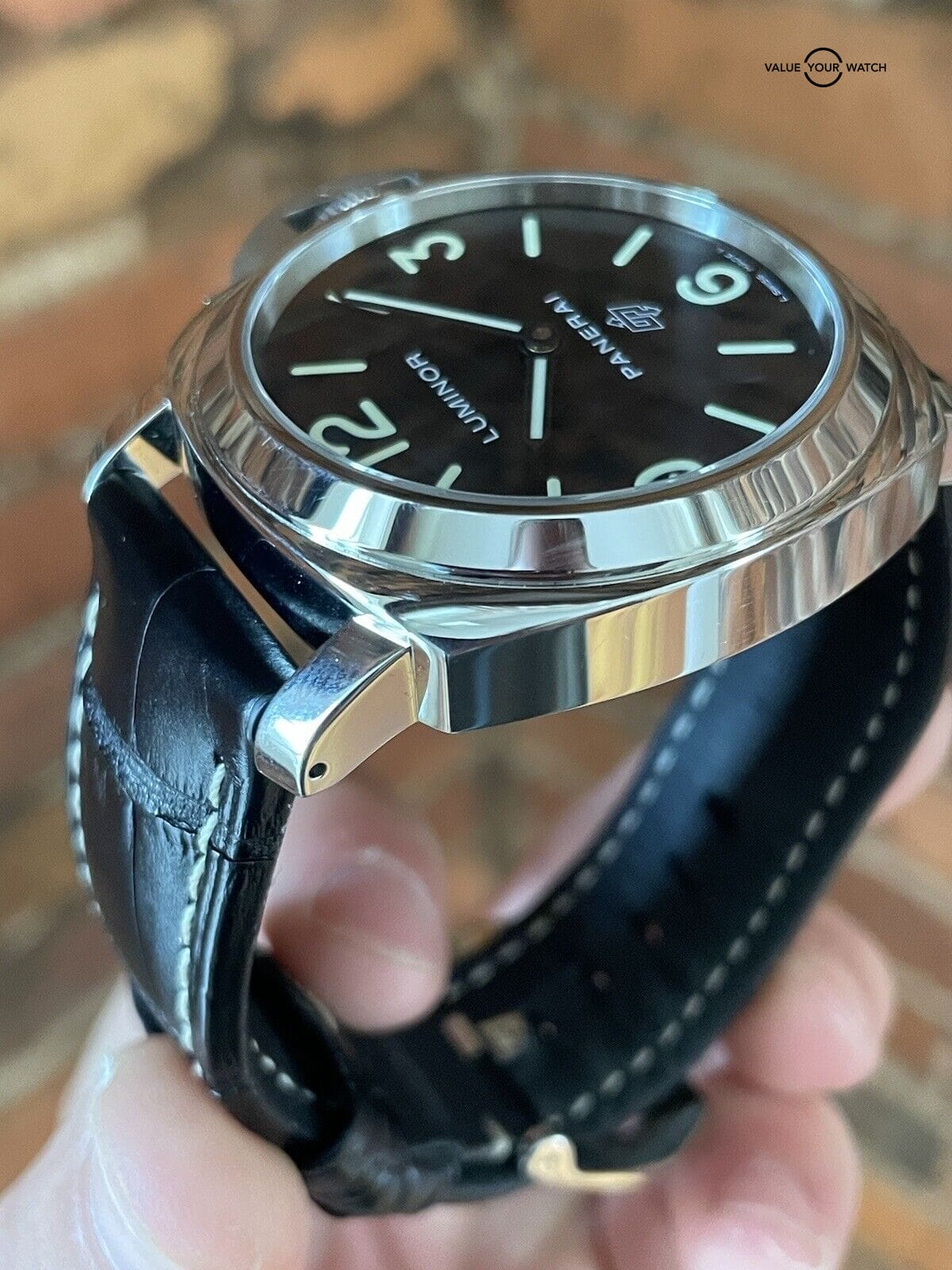 Panerai Luminor Base Logo Pam 1000 Manual Wind Stainless Steel Watch - Image 13