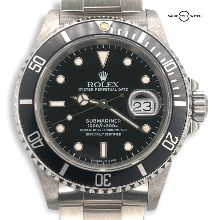 1991 Rolex Submariner Date 16610 Box Papers