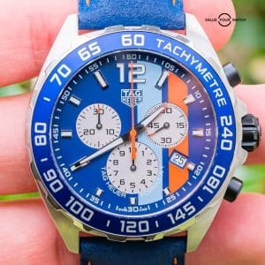 Tag Heuer Formula 1 Gulf Racing Special Edition Chronograph Blue CAZ101N.FC8243