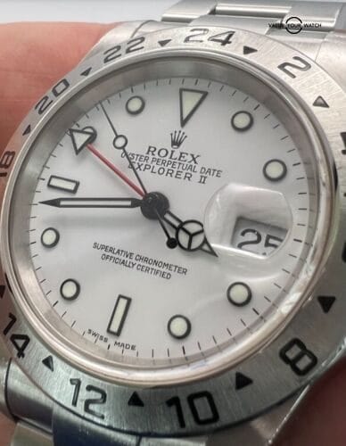 2005 Rolex Explorer II 16570 Polar White Men's 40mm Watch - Image 7