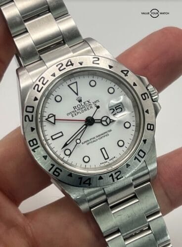 2005 Rolex Explorer II 16570 Polar White Men's 40mm Watch - Image 5