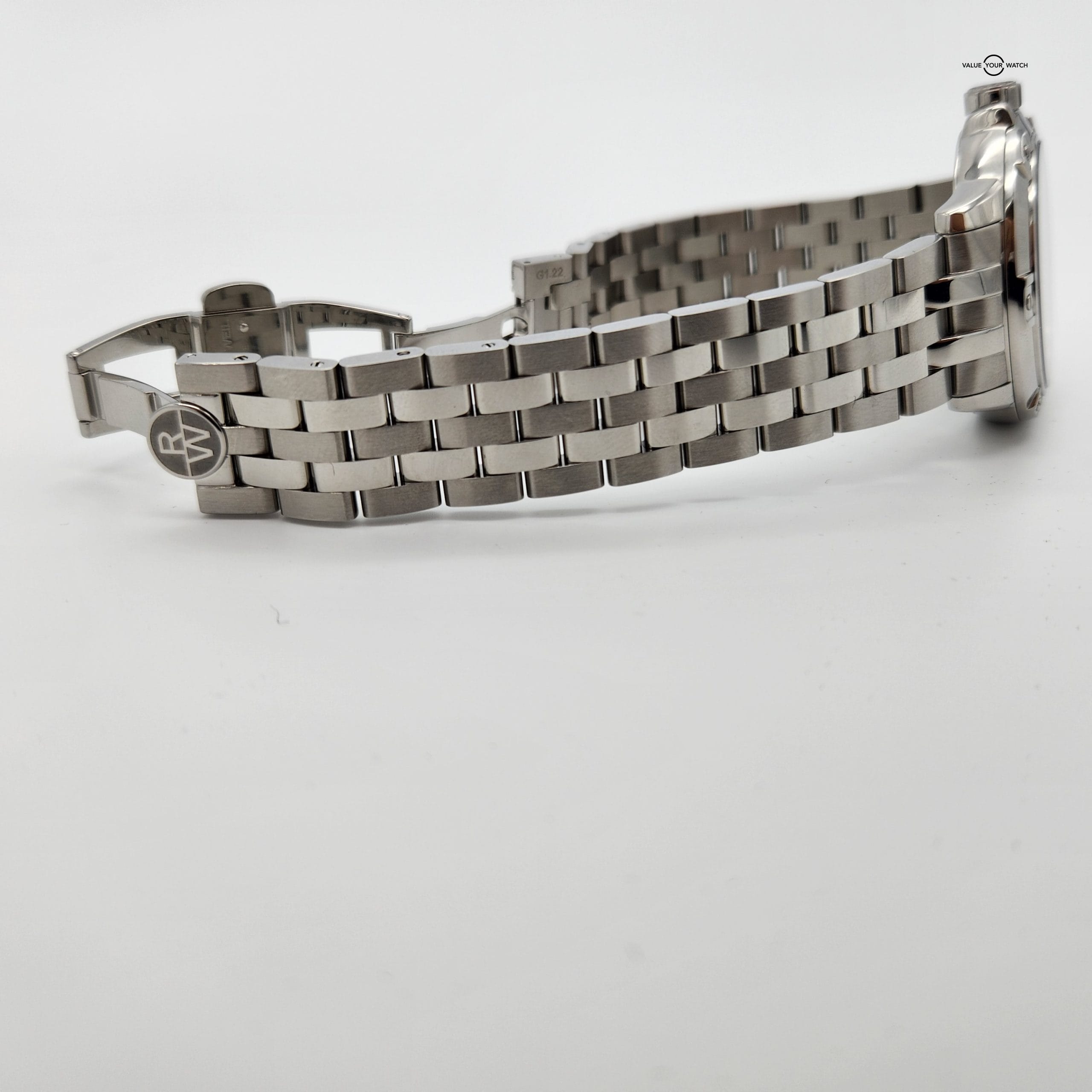 Raymond Weil Tango Classic Men's Grey Dial Quartz Watch 41 mm, stainless steel bracelet, grey dial, Roman numerals 8160-ST-00608 - Image 10