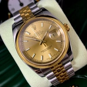 Ultimate in Luxury and Style 36mm Rolex Datejust 116203 Two-Tone Jubilee Bracelet