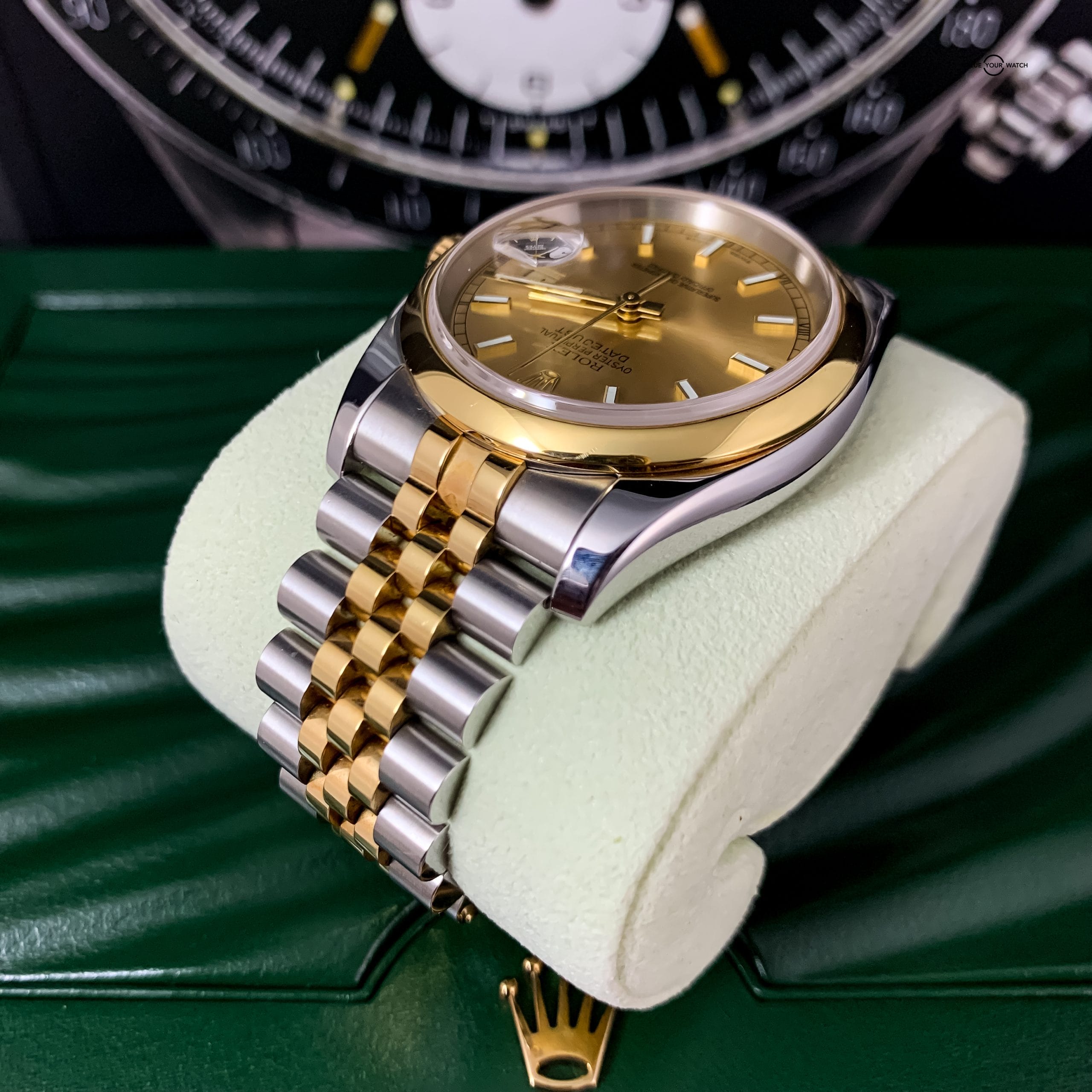 Ultimate in Luxury and Style 36mm Rolex Datejust 116203 Two-Tone Jubilee Bracelet - Image 5