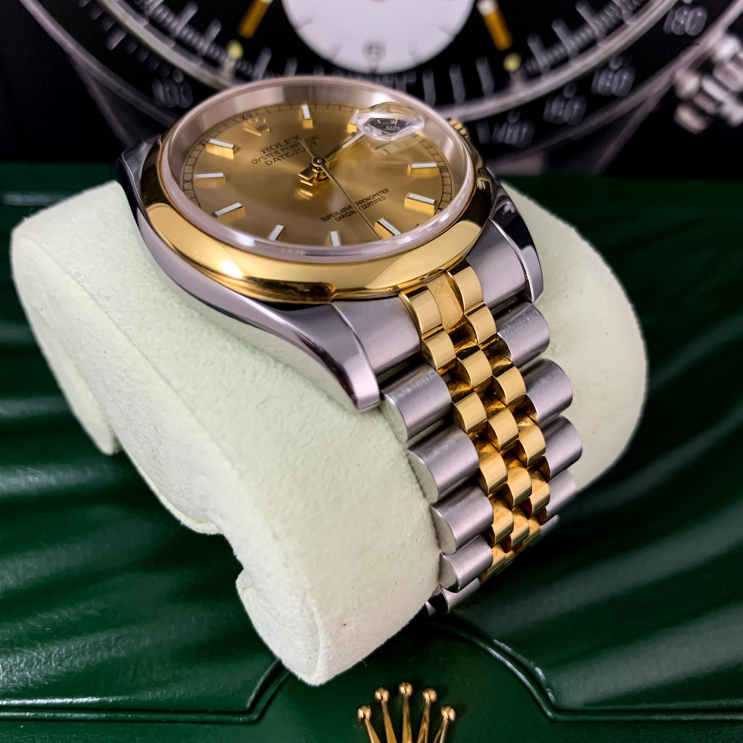 Ultimate in Luxury and Style 36mm Rolex Datejust 116203 Two-Tone Jubilee Bracelet - Image 2