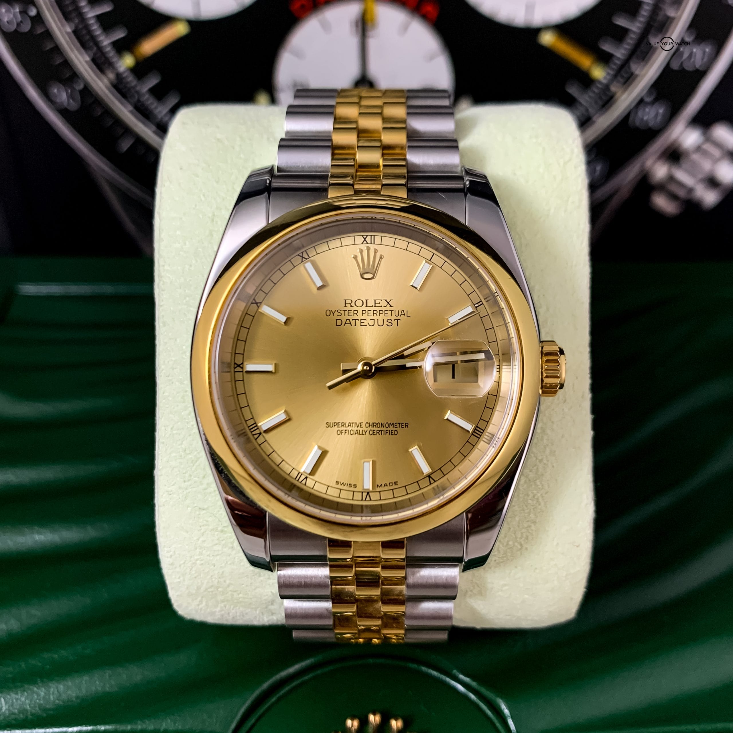 Ultimate in Luxury and Style 36mm Rolex Datejust 116203 Two-Tone Jubilee Bracelet - Image 15